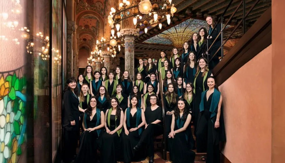 Spectacol Cor de Noies de l'Orfeó Català la Palau de la Música Catalana